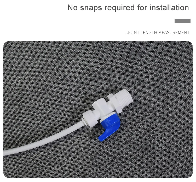 China Professional Manufacturer Plastic Manual Ball Valve For Water Filter Purifier Parts