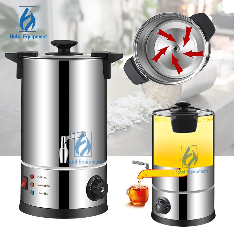 4.4L/9L Electric Soy Wax Melter for Candle Making Home Use Quick Pour Spout 30-110 Degree Temperature Control Aromatic Feature