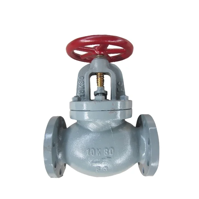 JIS F7375 CAST IRON 10K SCREW-DOWN CHECK GLOBE VALVES