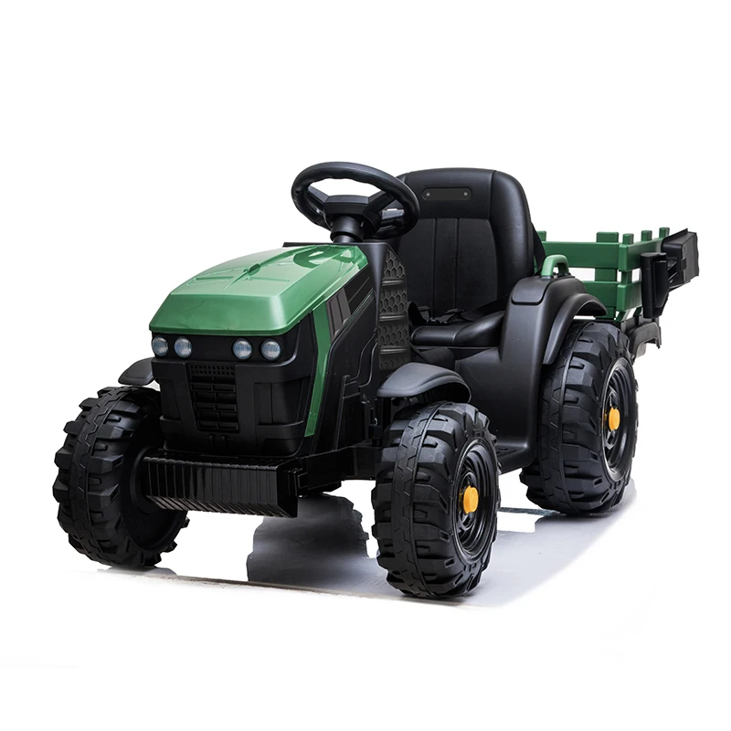 Licensed JCB Six EVA Wheels 12v battery powered toy car ride on tractor for children kids electric tractor