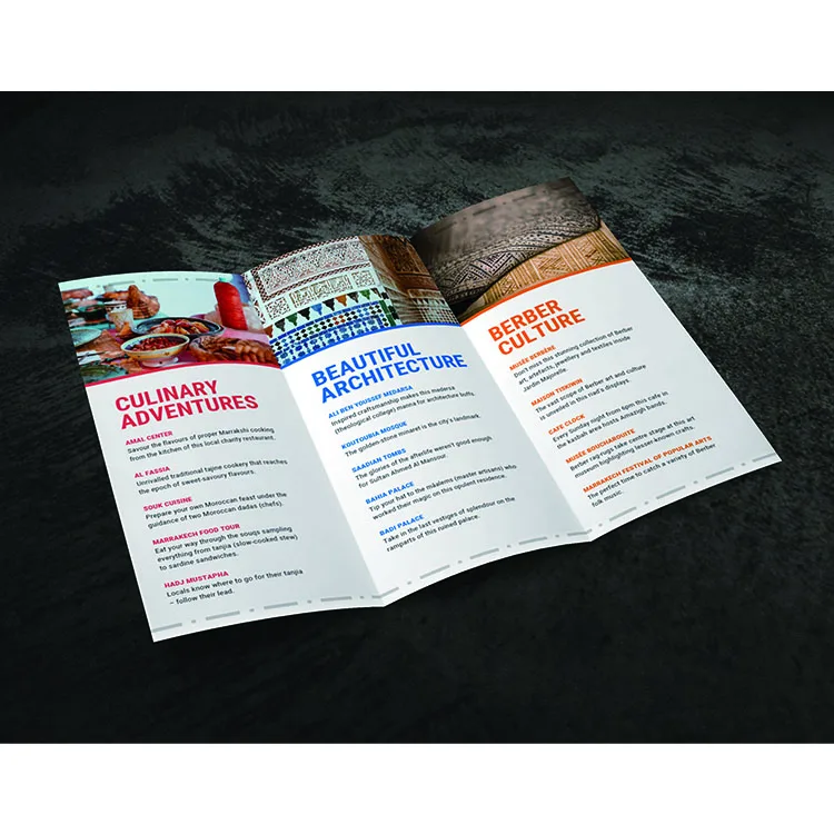 Promotional Book Magazine catalog printing brochure Flyer Pamphlet Service Pamphlets Design Digital Leaflets Printer