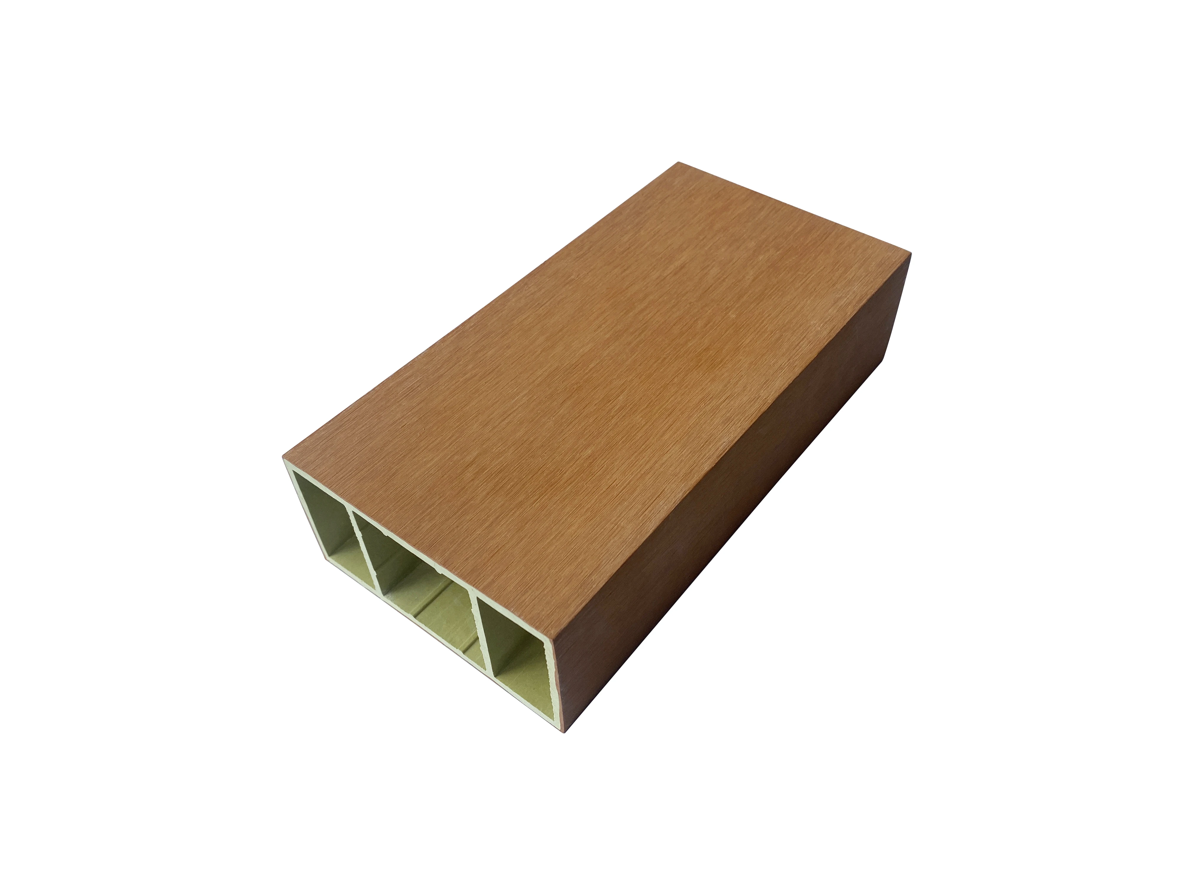 Rucca WPC/PVC Wood and Plastic Composite Rectangular Square Hollow Section with Lowest Price 50*50mm