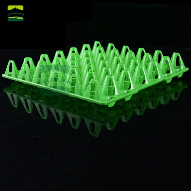 Оптовая продажа прочный пластиковый лоток для яиц из полиэтилена HDPE домашнего использования и розничной торговли применимый птицефабрики