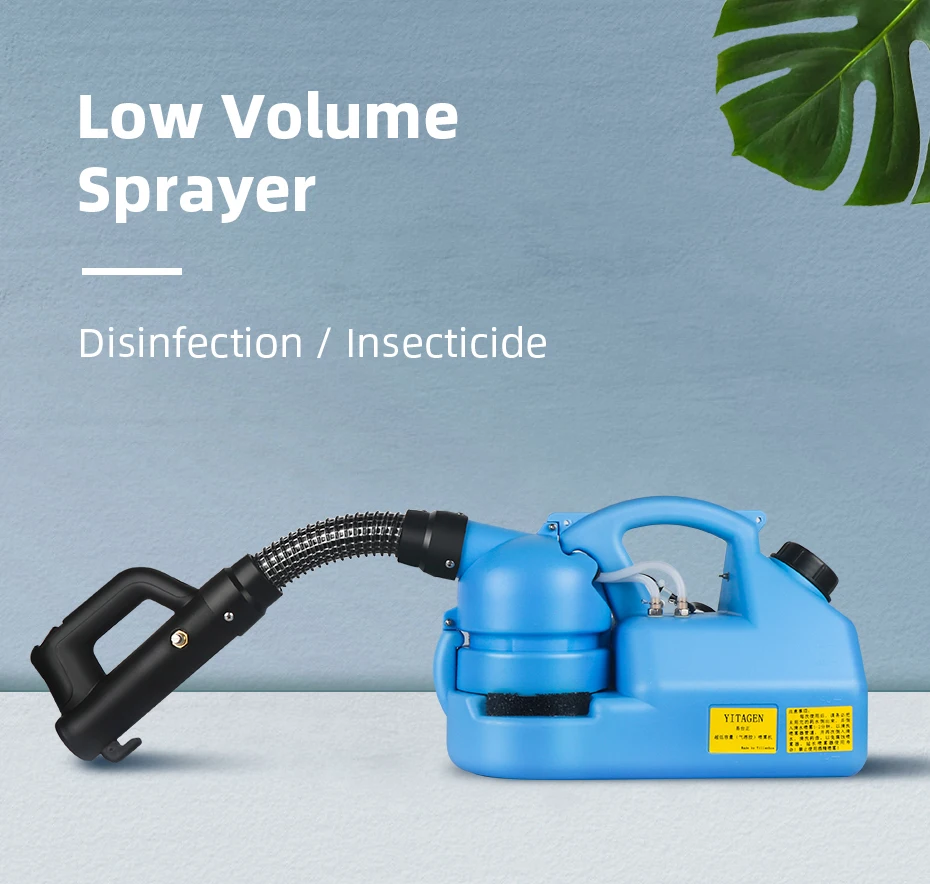 Электрический генератор холодного тумана ULV, умный портативный дезинфекционный распылитель ультра низкой емкости, убийца комаров