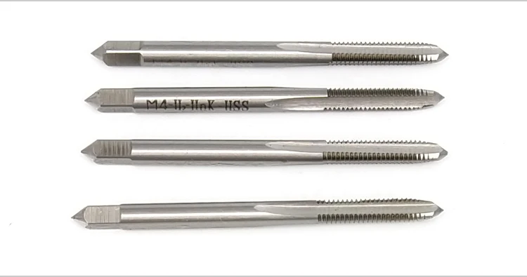 M8 UNC Hss metric thread tap straight flute machine tap