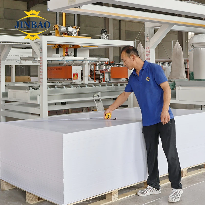 JINBAO Factory 5mm 18mm Printing Celuka PVC Sheets PVC Foam Board Advertising Material Poster Materials