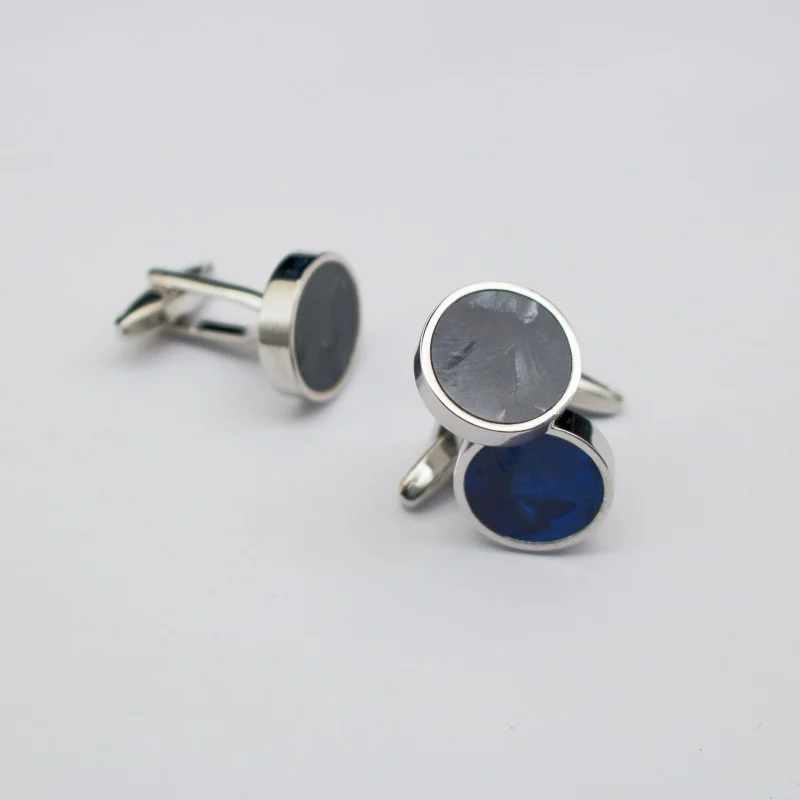 Metal Cufflinks Wrap Diamond Men Women Cufflinks French Suit Shirt Cufflinks