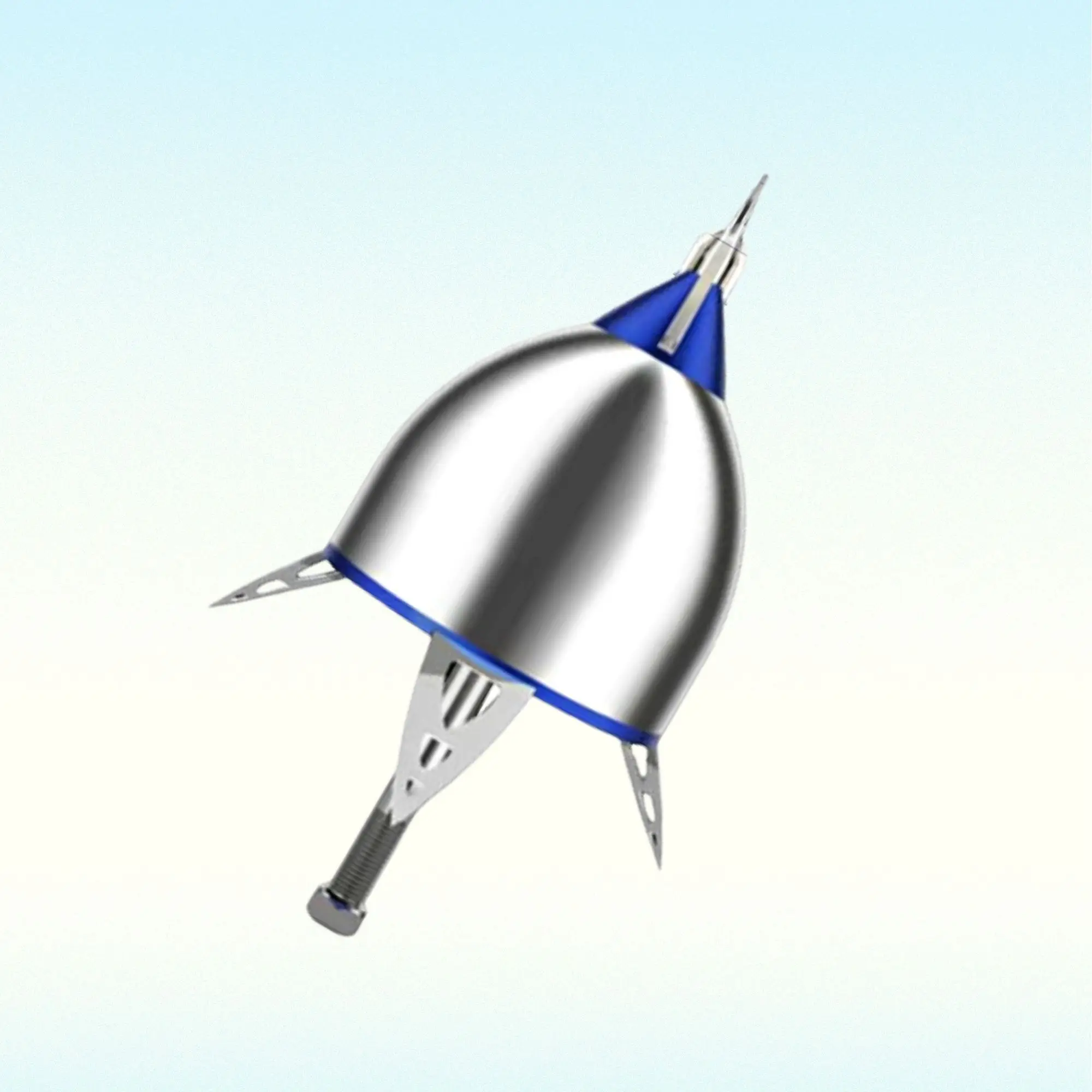 Stainless Steel ESE Lightning Rod / Lightening Protector for Lightning Protection System