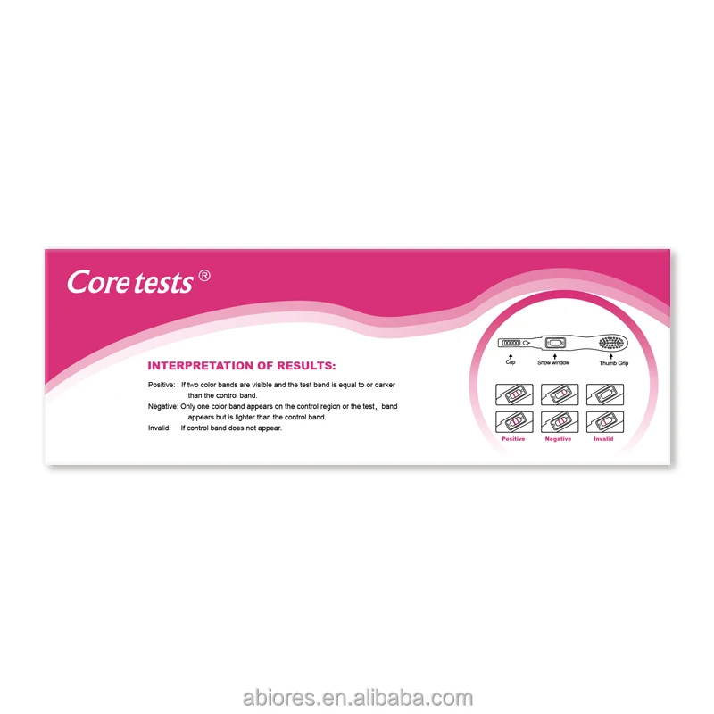 Coretests FSH тест-полоска кассета на полпути для самотестирования