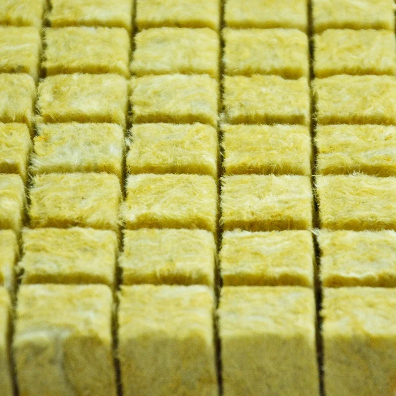 Rock wool hydroponic seeding planting plug with agriculture greenhouse system, rock wool plugs for hemps