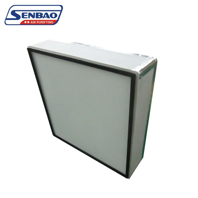Air Filter Box Terminal Hepa Filter Module With Hood For Ventilation System