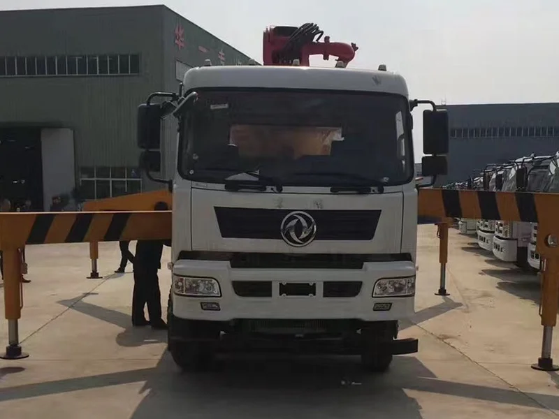 4x2 Dongfeng 290hp 35m cost of concrete pump trucks