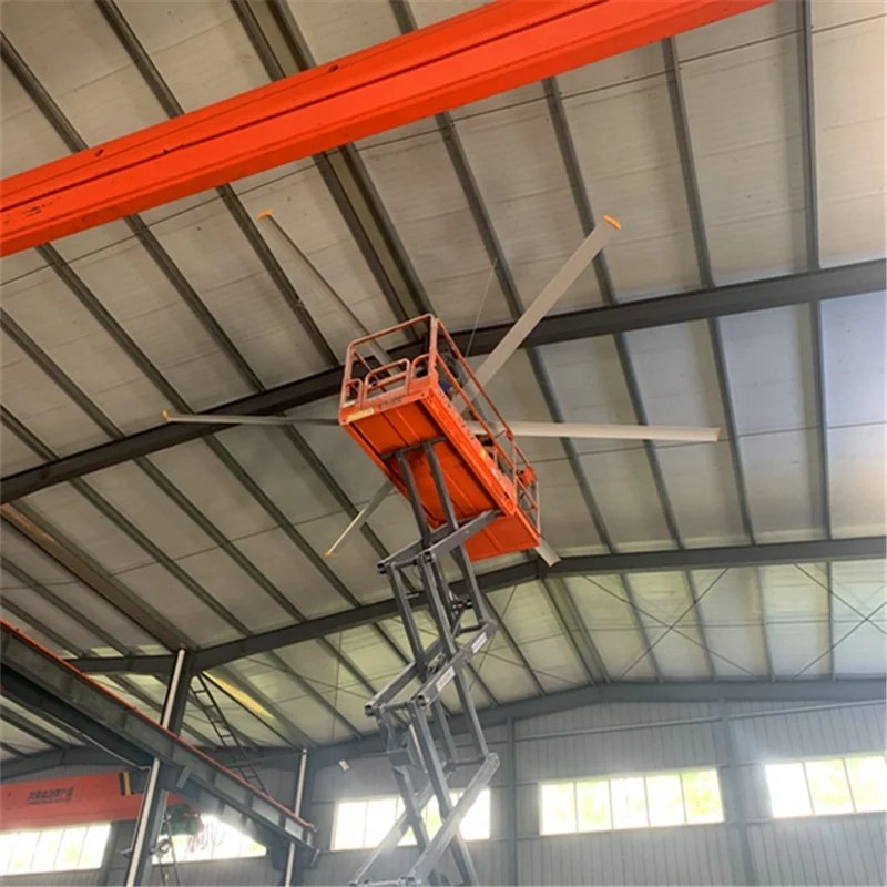 big ass fan 220V/380V 1/3 PHASE 6PCS blades 24ft hvls fans