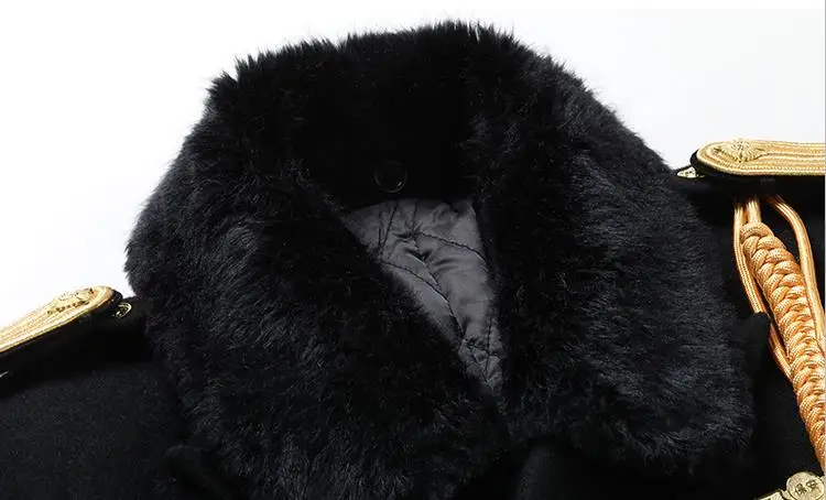 New Design Black Security Guard Officer Overcoat Security Jacket Safety Clothing Supplier Uniforms