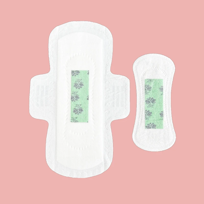 Without Wings Madicated Panty Liner Pads Manufacturers Surface Soft Biodegradable Organic Cotton White Customized Bamboo Fiber