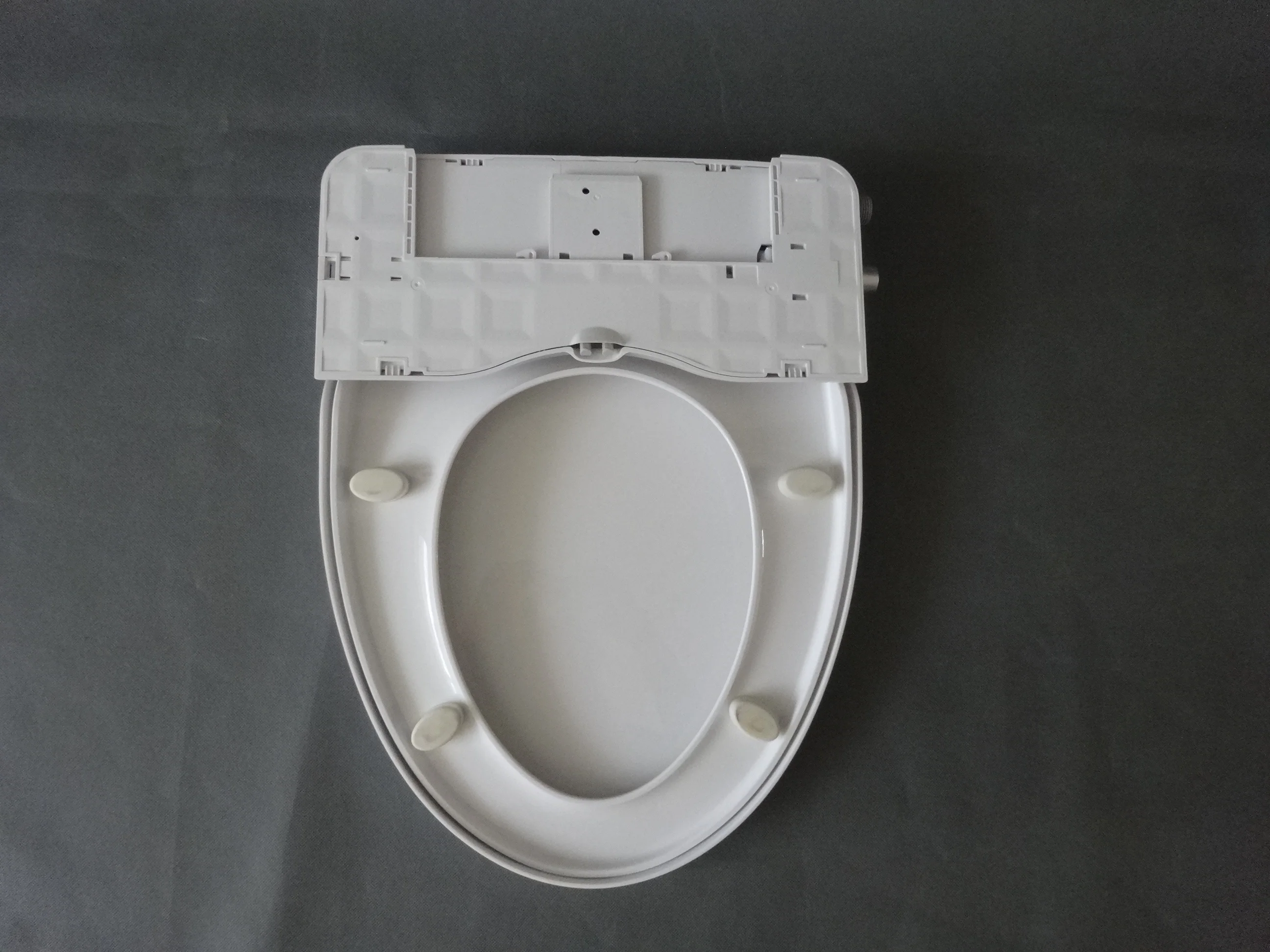 hygienic toilet seat with bidet seat