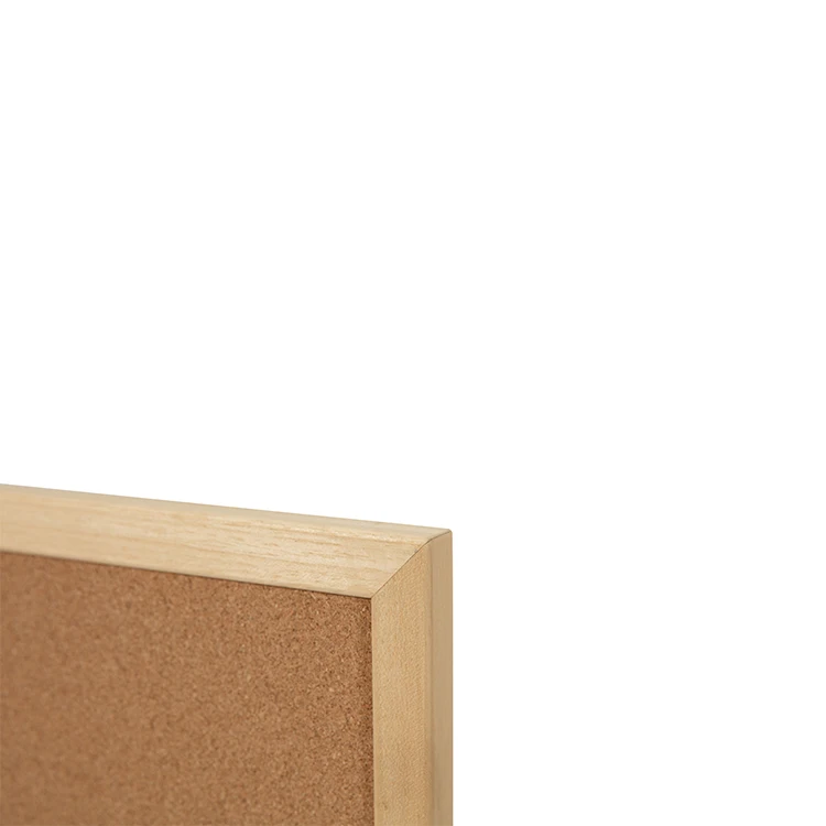 
Customized wooden frame wall decorative cork pin bulletin board 