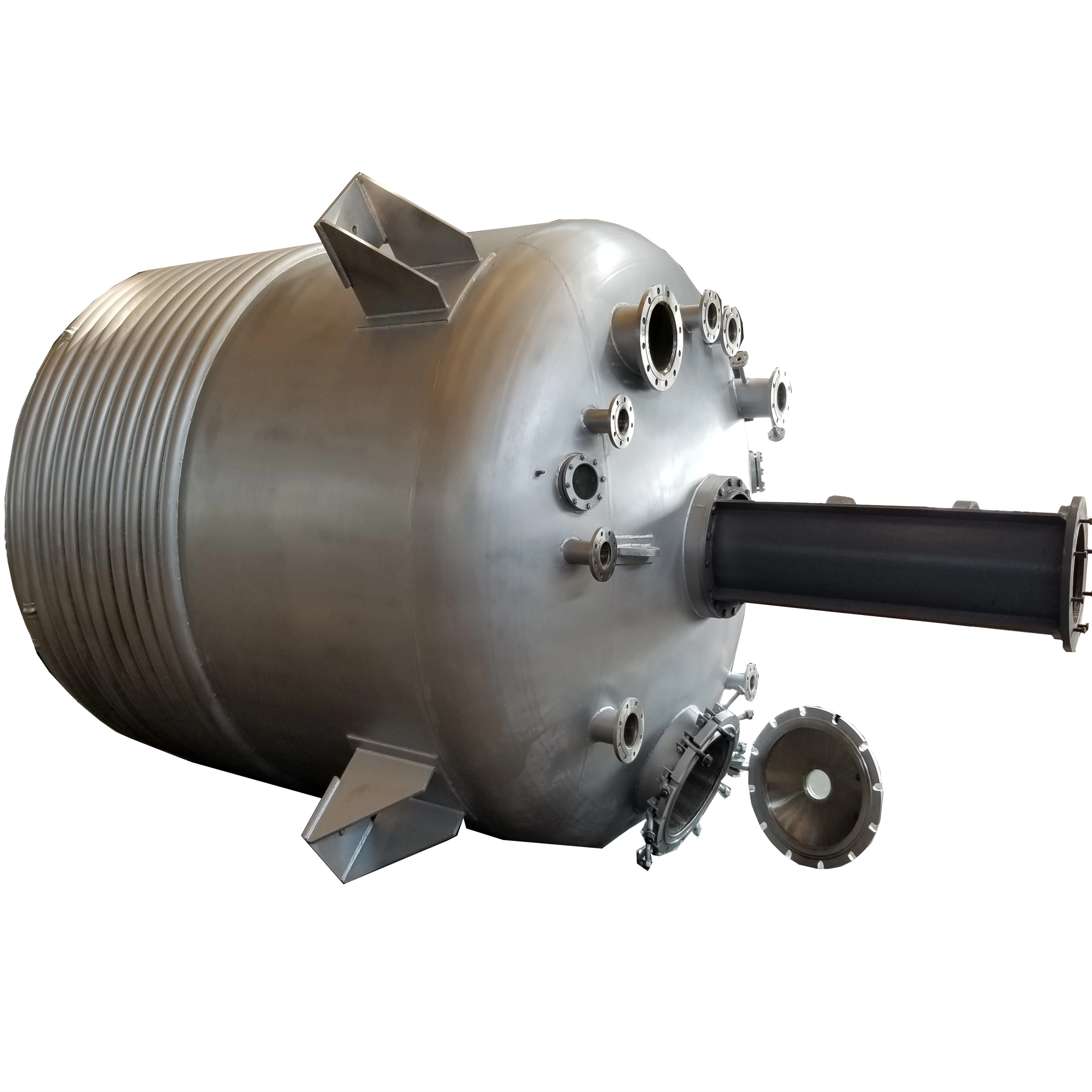 Best price half coil heating industrial agitated tank fermentor batch bio chemical reactor