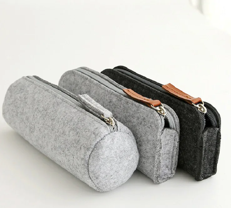 Custom felt pencil bag pencil case