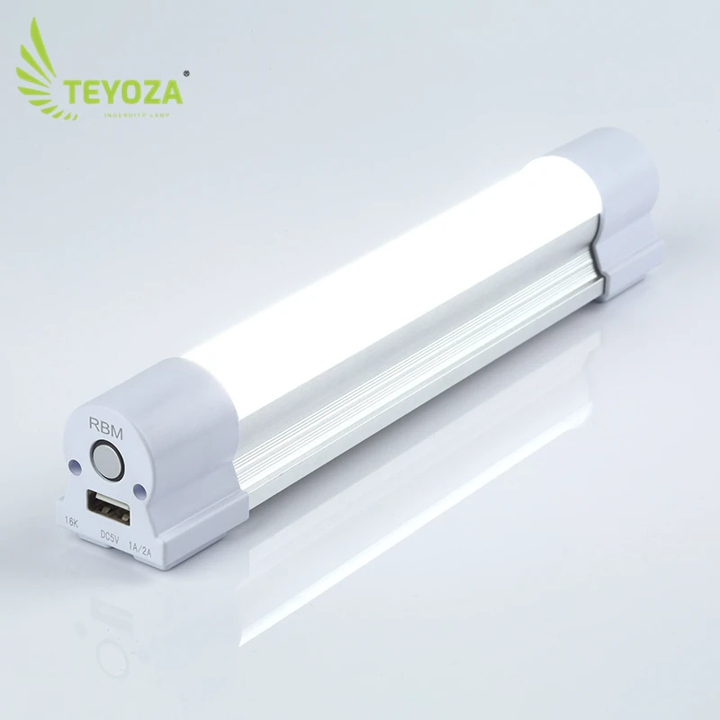 Magnetic multifunctional portable USB rechargeable Led emergency work light powerbank function