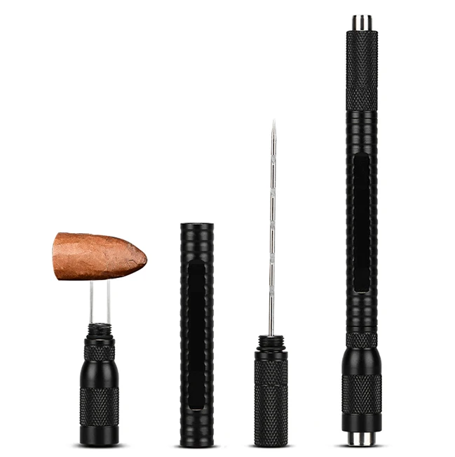 custom draw tool set luxury accessories nubber pokers needle picks cigar punch cutter