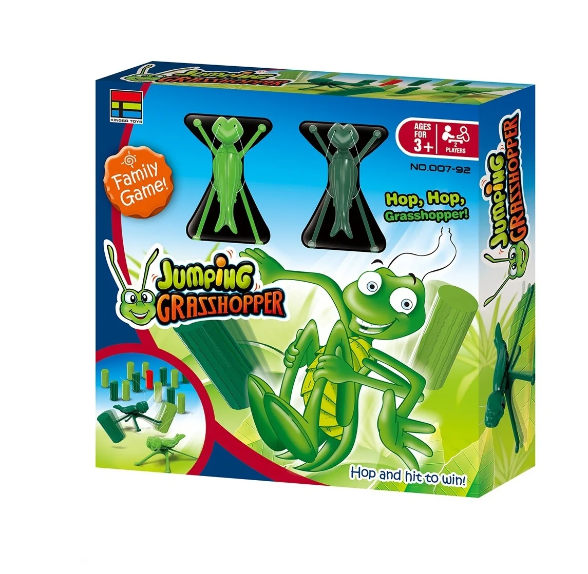 Plastic Table Games Jumping Grasshopper Interactive Children Board Game Promotional Gifts
