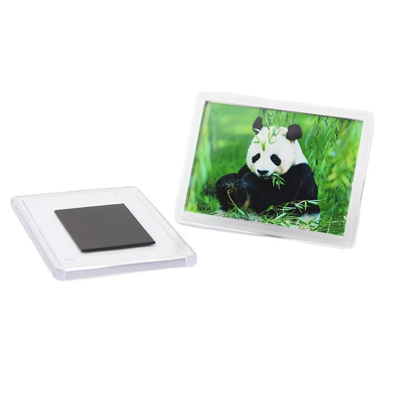 Hotsale Magnetic Photo Picture Frames For Refrigerator Homedecor Instax Mini Blank Acrylic Fridge Magnet Photo Frame