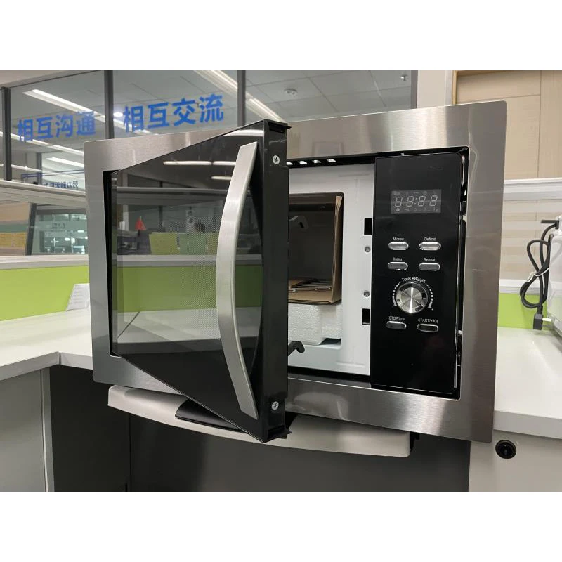 OEM High Quality 28 Liters Household Built-in Stainless Steel Microwave Oven with Grill Option