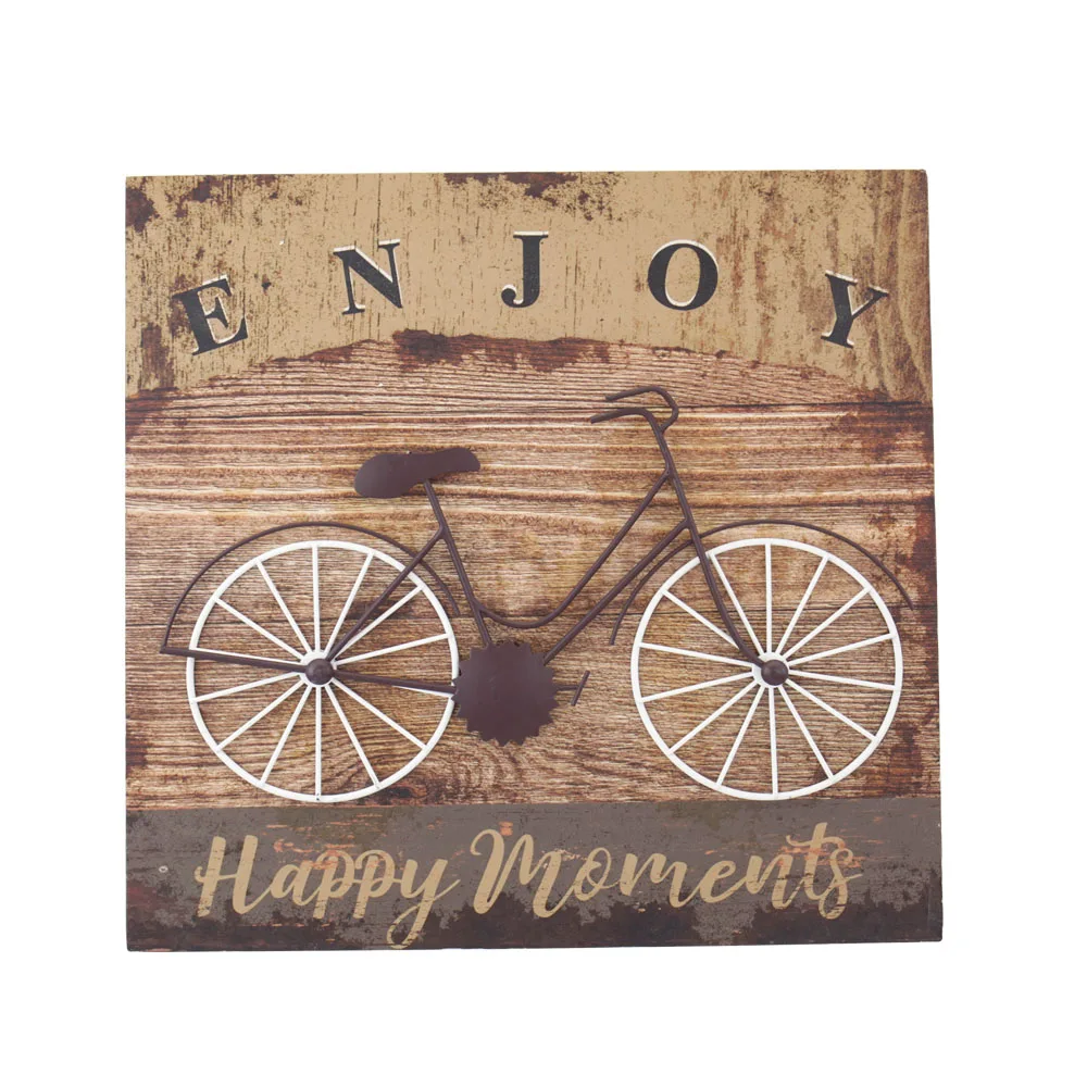 XINGCHENG оптовая продажа 3D металлический Железный античный художественный каркас для велосипеда настенная декоративная рамка д