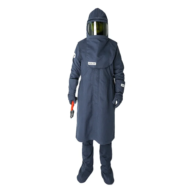 Лучшее качество arc flash защитный костюм для электрика