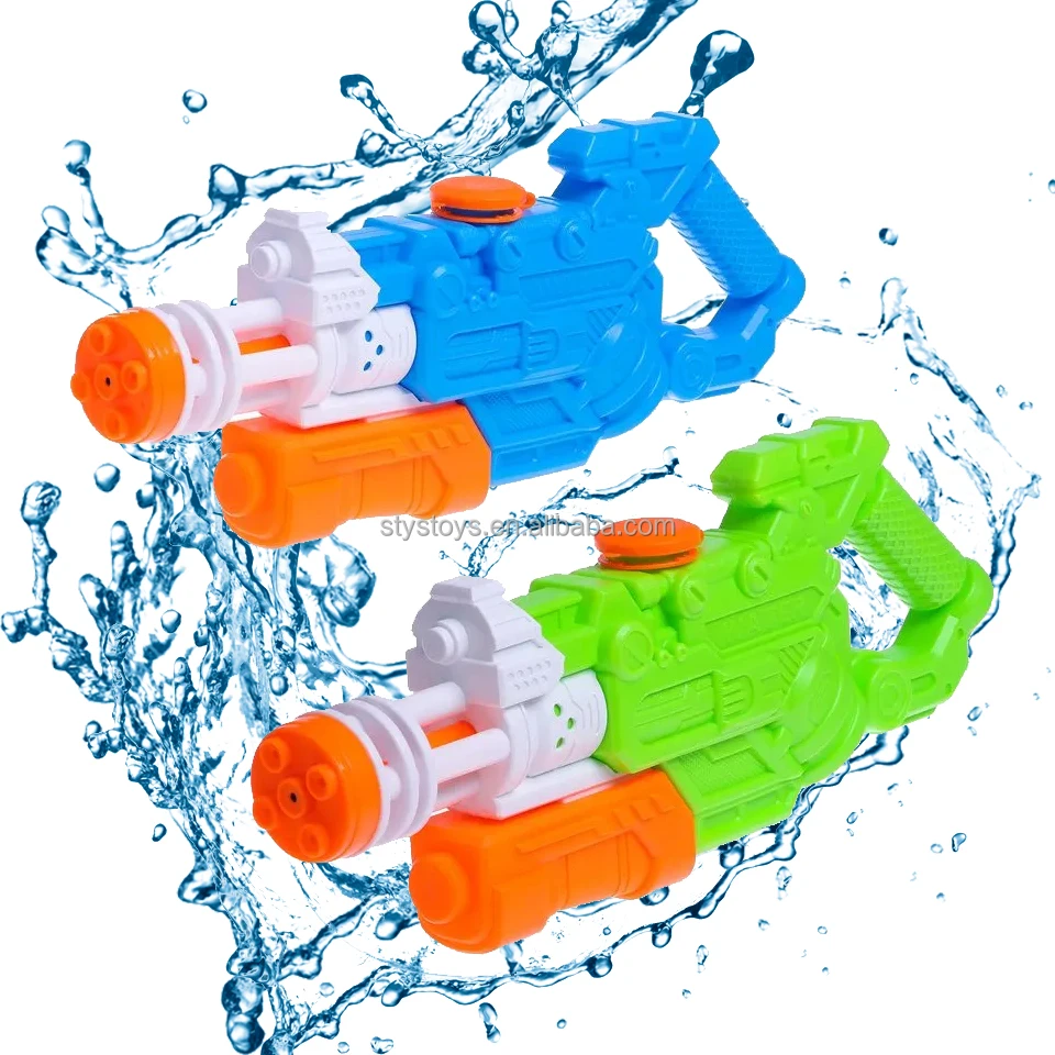 Hot Kids Pumping Pull Type Water Gun Toy 950ml Large Capacity Water Guns Toy 2 Colors Mixed