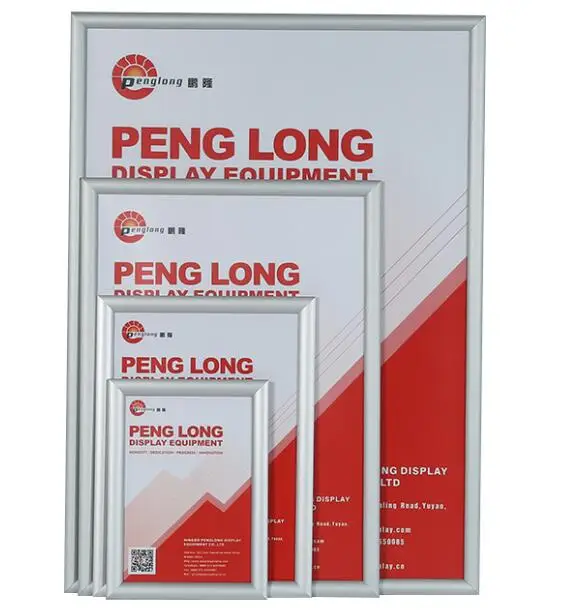 Wall Mounted Paper Holder Size A3 Photo Frame 25mm Snapper Frame 11x17 Manufacturer