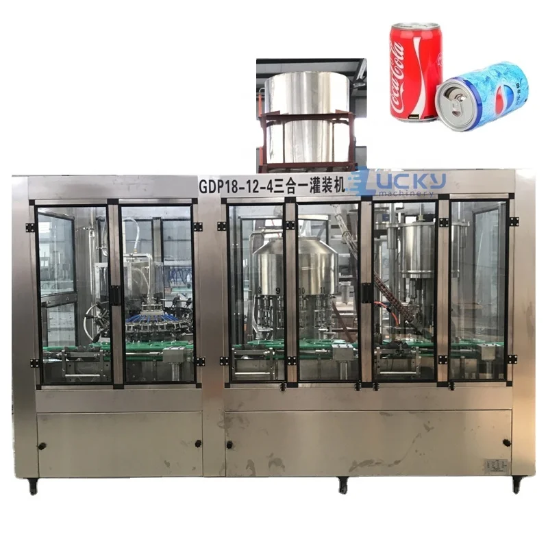 Automatic aluminum micro beer can filling machine/ can filling line machine beverage