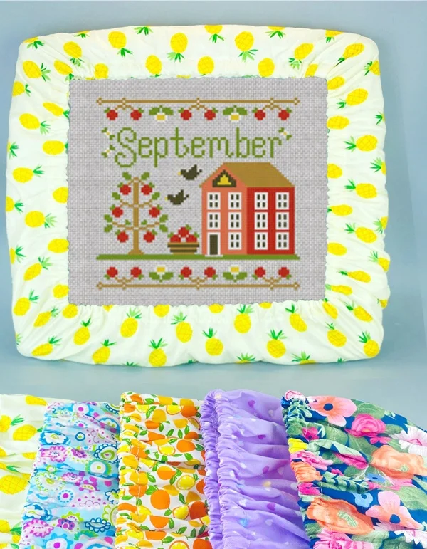 HOT SALES! cotton  Grime Guard/Q-Snap Cover/Cross Stitch hoop frame Protector