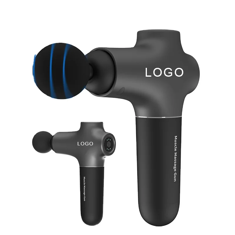 High quality new design percussion massage gun muscle 30 speed low sound vibration muscle massage gun fascia pistola massager