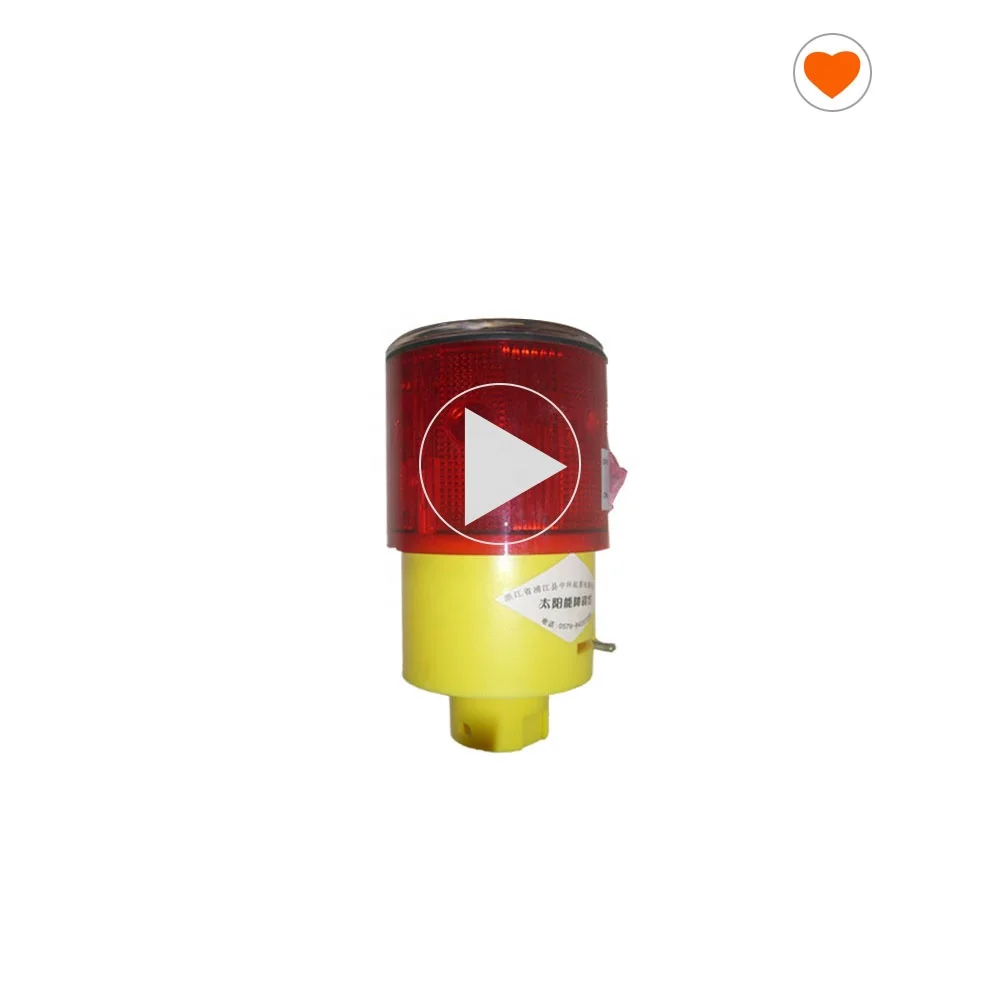 Flash Sale Free Shipping New Model Solar Warning Light with Magnet For Flat-top and Topkit Tower