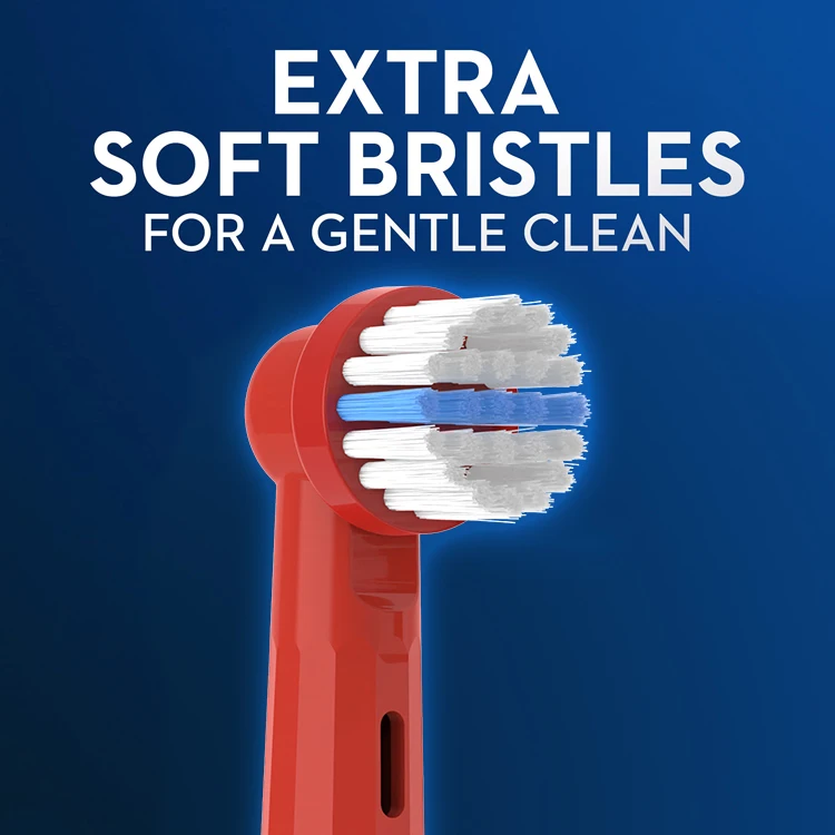 Direct selling vibrator popular massage gums plastic replacement double clean o ral-b toothbrush heads