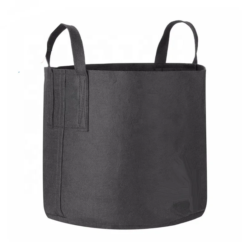 
Eco Friendly 5 10 20 100 Gallon Felt Fabric Vegetable Plant nursery Grow Pot Bag 