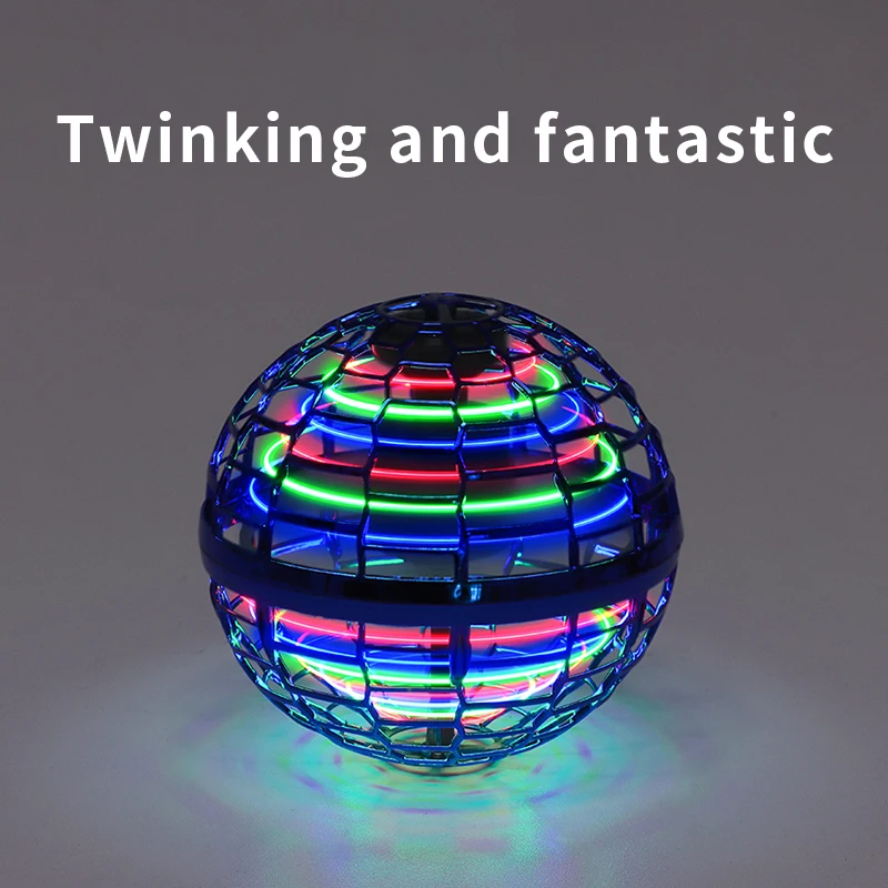 Amazon Manufacturers Hot Selling Hand-controlled Puzzle Anti-gravity Flying Orb Ball Spinner