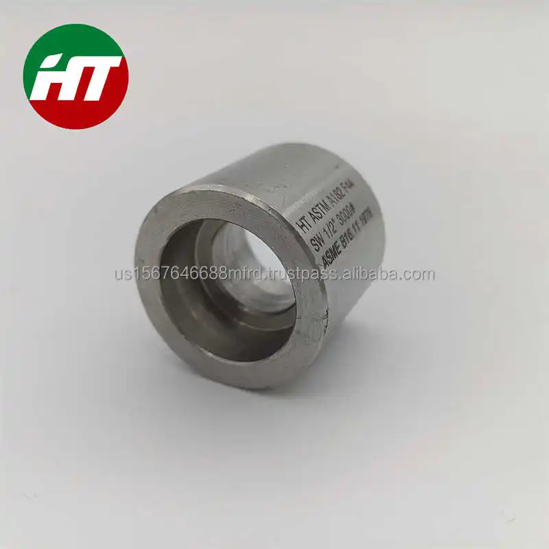 ASME B16.11 Концевая муфта из нержавеющей стали кованые трубы фитинги стальная ковка