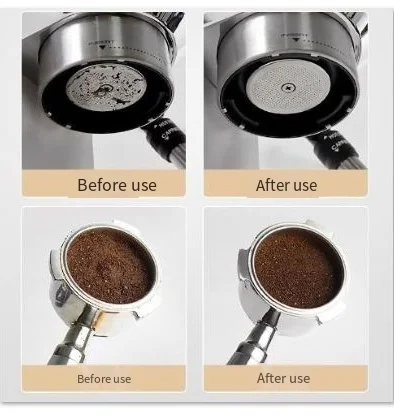 Espresso Coffee Portafilter Puck Screen 316L Stainless Steel Sintered Mesh Filter Disc 1.7 mm Thickness