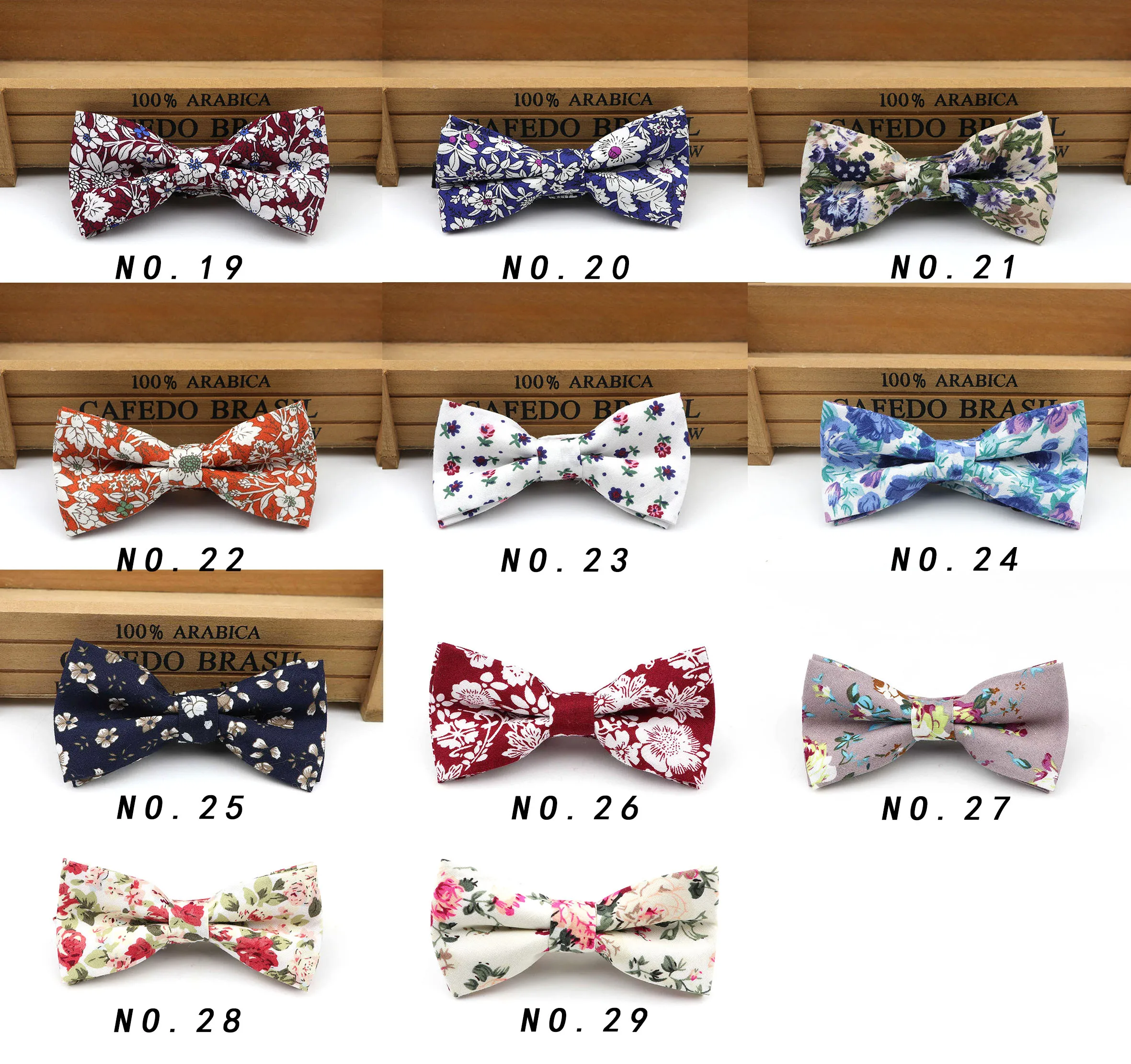 Classic Baby Kid Bow Ties Boy Children Pre Tie Tuxedo Bowties Floral Necktie Cotton Butterfly