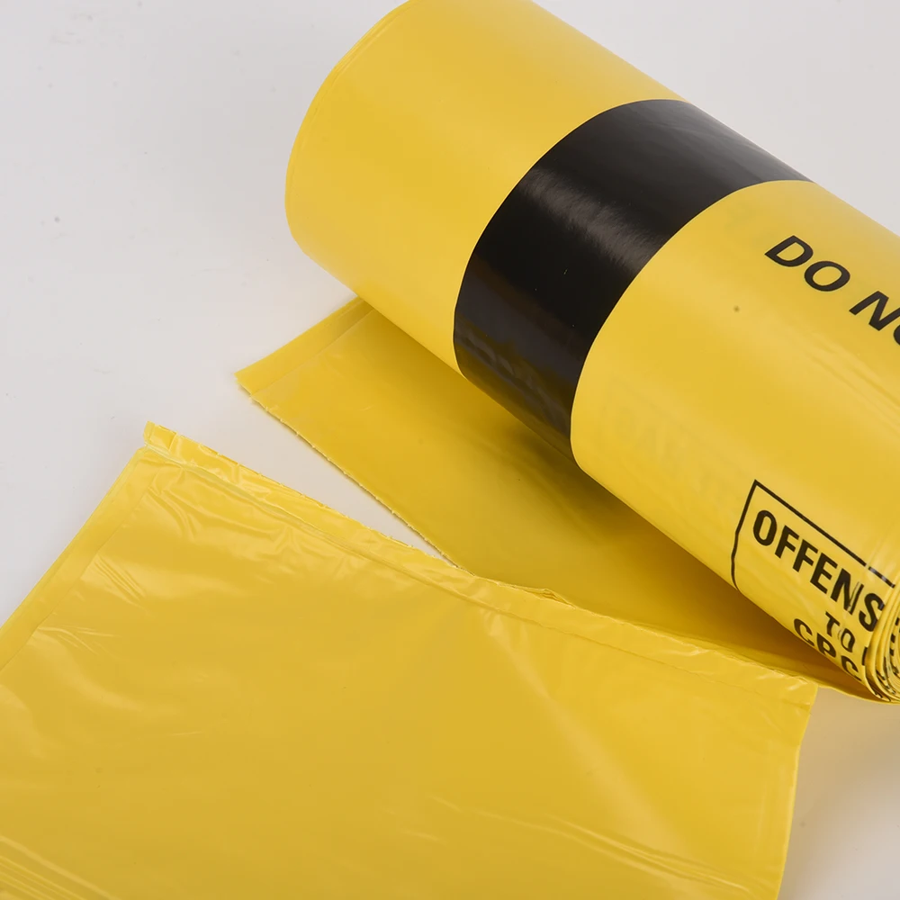 Direct Vietnam Factory Yellow Plastic Bags Valve Clinical Waste Chemical Featuring Screen Printing Embossing Gravure Printing