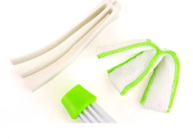 1PC car cleaning brush double head car vent slit cleaning brush dusting blinds keyboard cleaning brush household cleaner