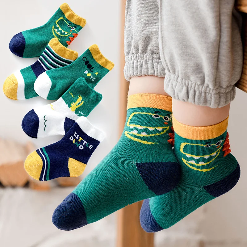 Animal Cute Casual Comfortable Polyester Ankle Cartoon Winter Socks