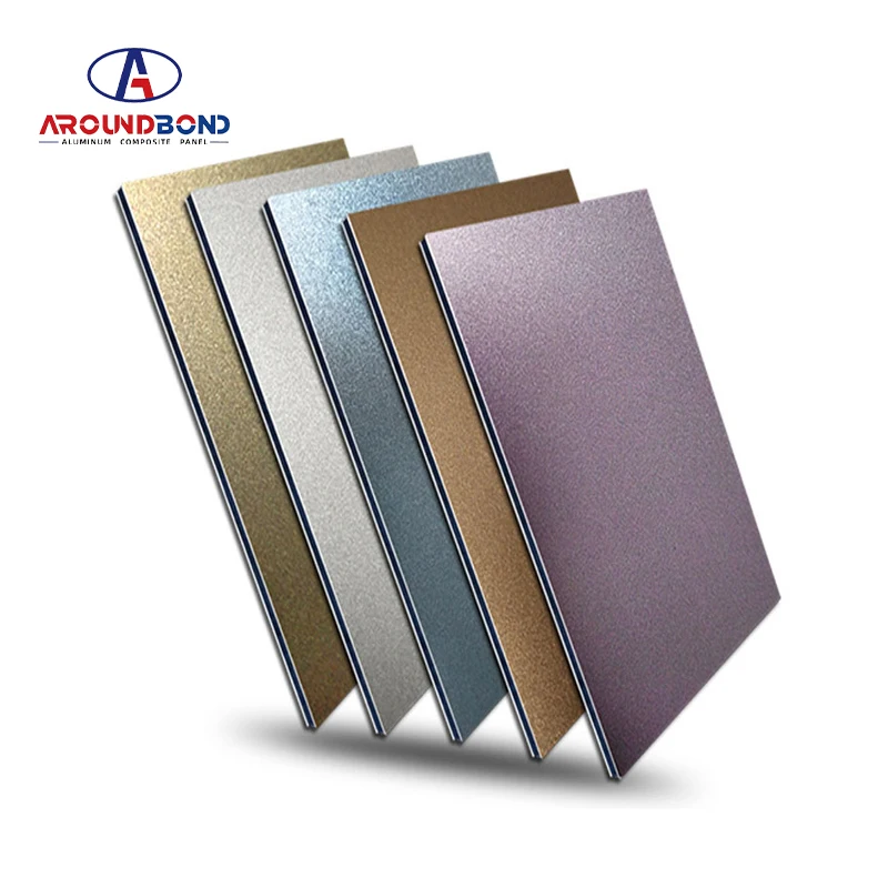 alucobond ACM Facade Plastic Plate for cladding wall fireproof mirror for advertising board aluminum composite panel