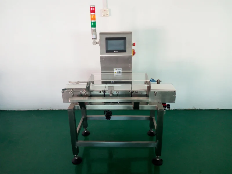 Высокая скорость ленточный конвейер проверить Weigher машина посылка