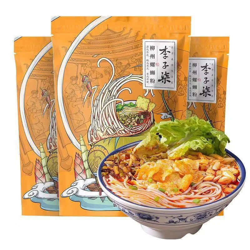 330g Chinese Spicy Snack Bags-Liuzhou Specialty Luosifen Snail Rice Noodles Instant Screw Powder