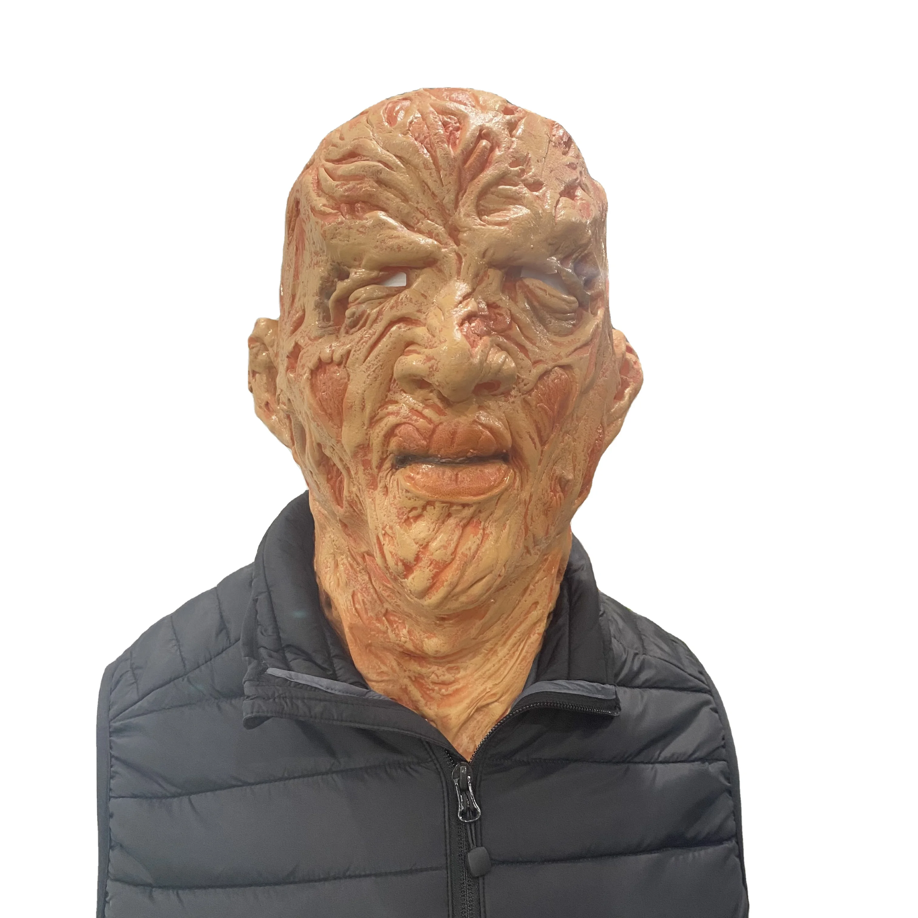 Adult Full Head Mask Lifelike latex Headgear realistic Halloween Cosplay Accessory Masque props