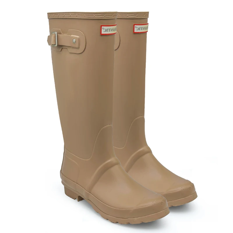 Wholesaler ladies gumboot Over-Knee High rubber Rain Boots for women